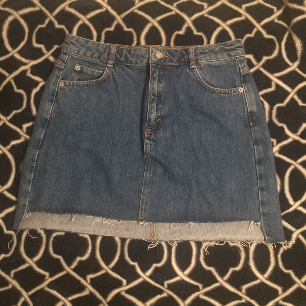 TOPSHOP Jean skirt